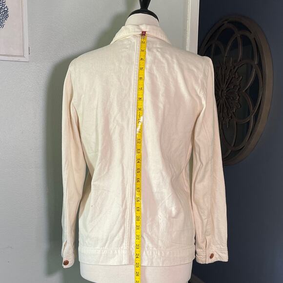 Everlane Women's Off-White 100% Cotton “Chore Jacket”. - Picture 5 of 6